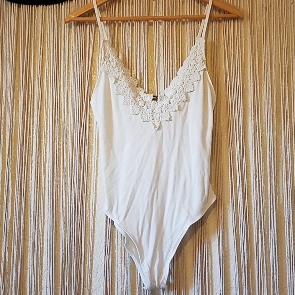Free People Intimately white body suit